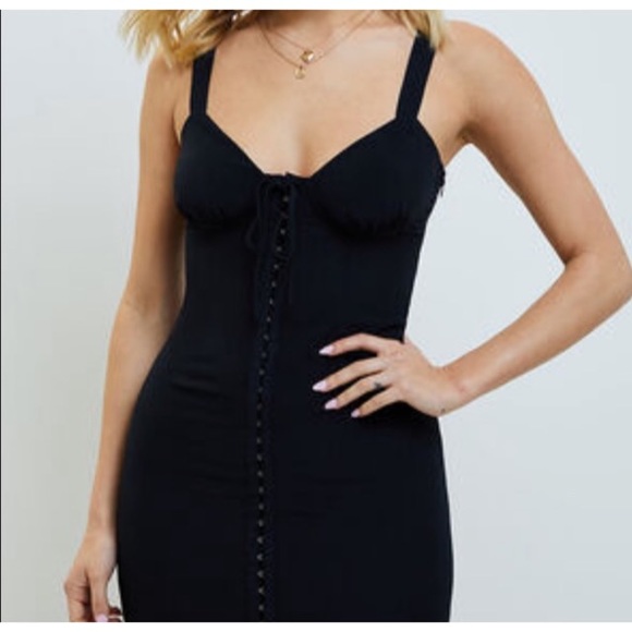 Kendall and Kylie Pacsun Hook and Eye Shift Dress - Picture 6 of 7